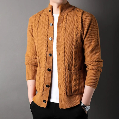 Varsity Premium Knit Cardigan