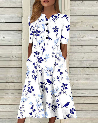 Alana™ Floral Print Dress