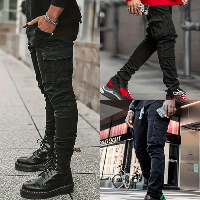 Street Style Cargo Jeans