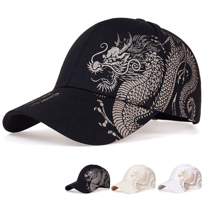 Year of the Dragon Canvas Cap