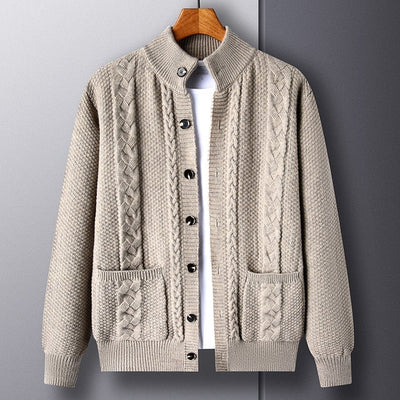 Varsity Premium Knit Cardigan