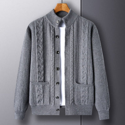 Varsity Premium Knit Cardigan