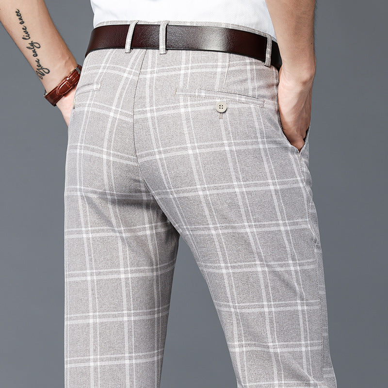 Manhattan Plaid Trousers