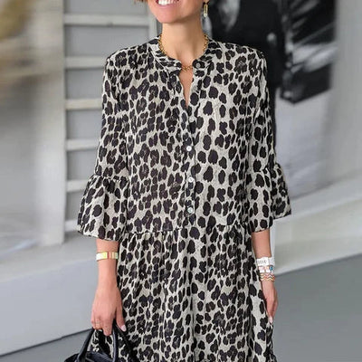 Rhea™ Leopard Print Dress