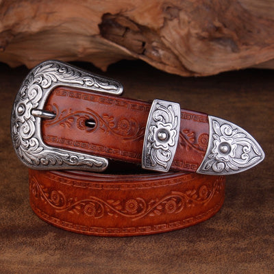 Western Ride Genuine Leather Belt