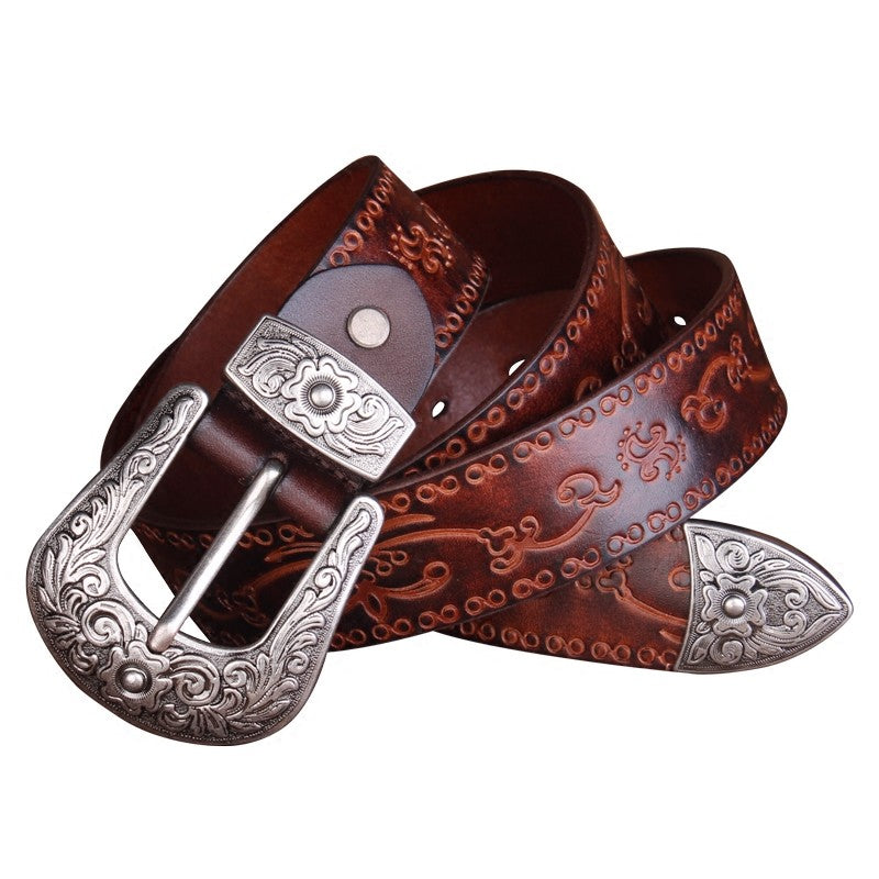 Western Ride Genuine Leather Belt