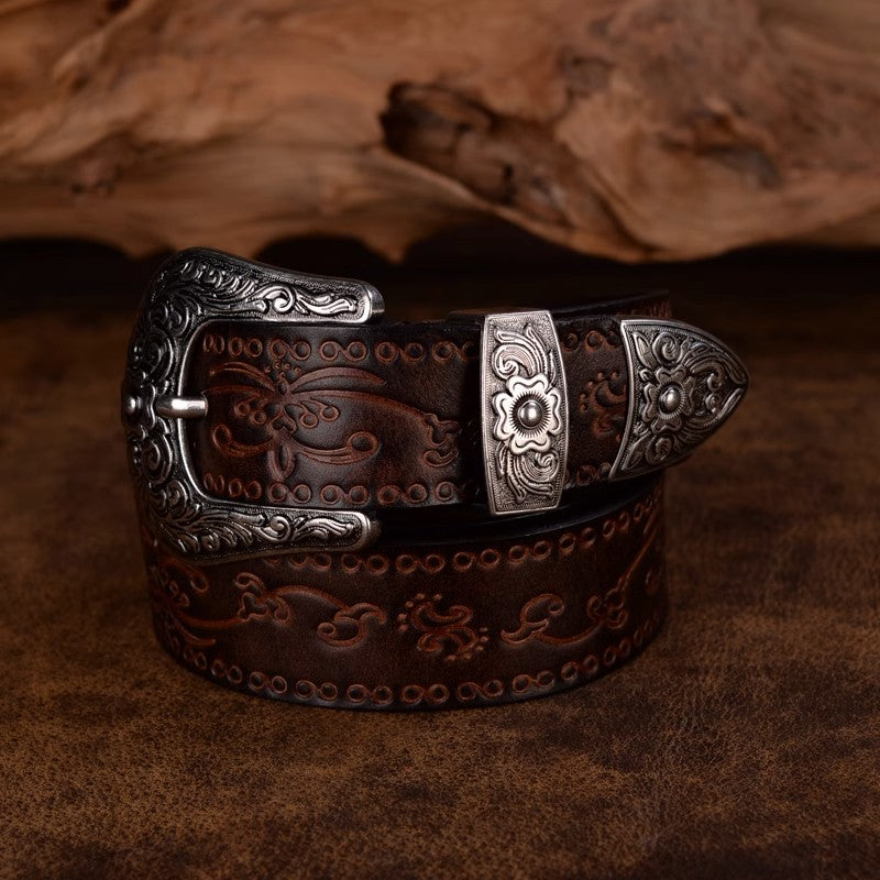 Western Ride Genuine Leather Belt