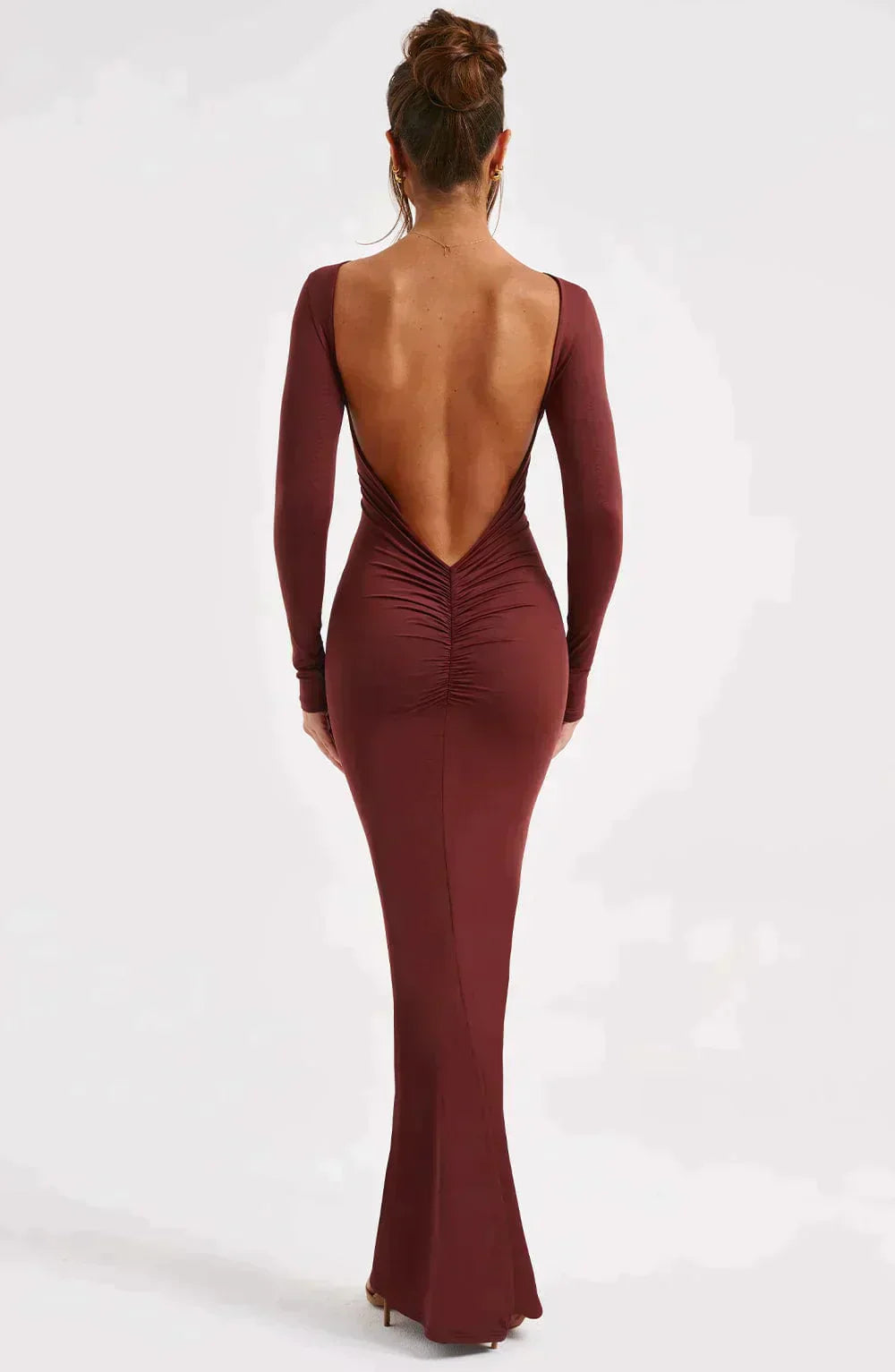 Filou's™ Maxi-dress with Plunging Neckline